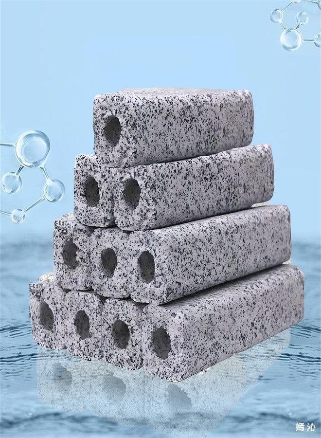 VAYINATO® Aquarium Filter Media, 3 Pcs - Fish Tank Ceramic Bio Media Blocks - Koi Pond Aquaculture (Grey) by Petzlifeworld - Image 5